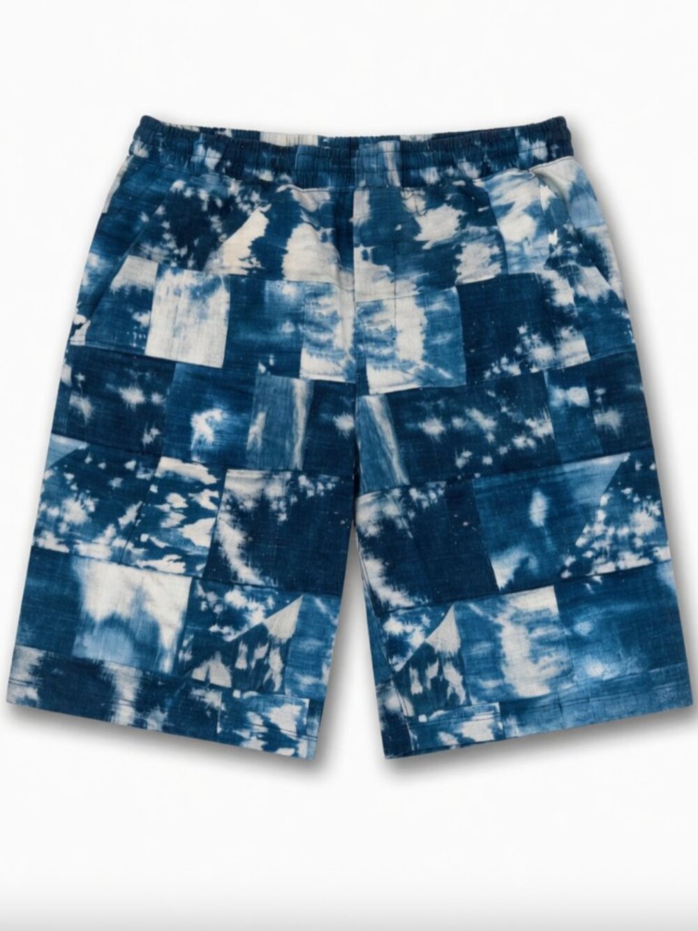 Lululemon Pace Breaker Shorts Mens M Blue Bleached Indigo 9” Inseam Lined Gym